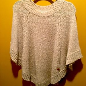 Michael Kors camel color poncho